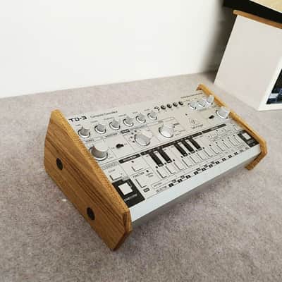 Behringer TD3 or RD6 Oak Stand from Synths And Wood image 4