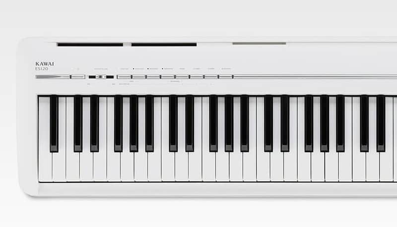 Kawai ES120 Portable Digital Piano Pack in White image 1