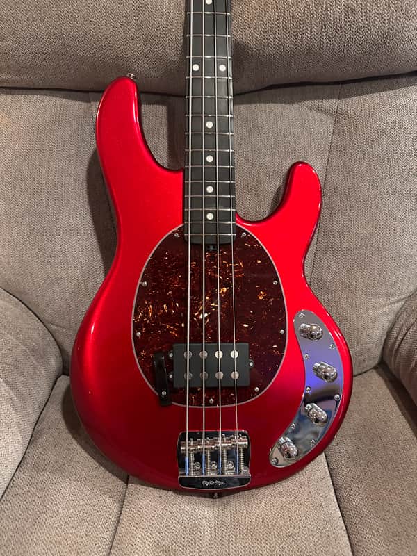 Ernie Ball Music Man StingRay Special 4 H with Ebony Fretboard- Candyman image 1