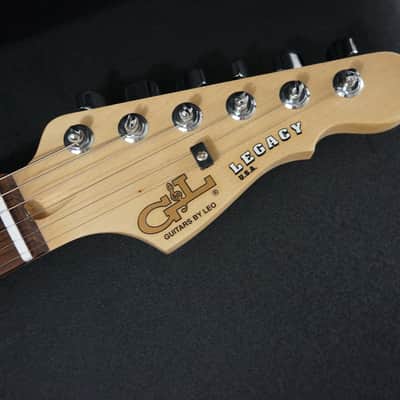 G&L USA Legacy Deluxe Guitar in Honeyburst over Premium Flamed Maple Top image 10