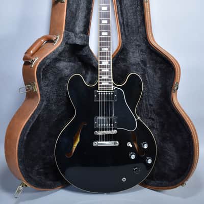 2018 Gibson Memphis ES-335 Traditional Vintage Ebony w/OHSC image 1