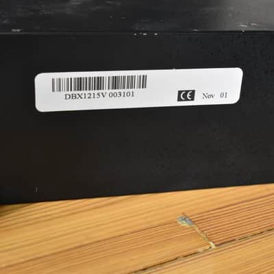 DBX 1215 Dual Channel 15 Band 2/3 Octave Graphic Equalizer image 6