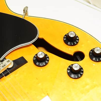 Greco FA67-75 1987 Full Acoustic Electric Guitar Ref.No 3951 image 4
