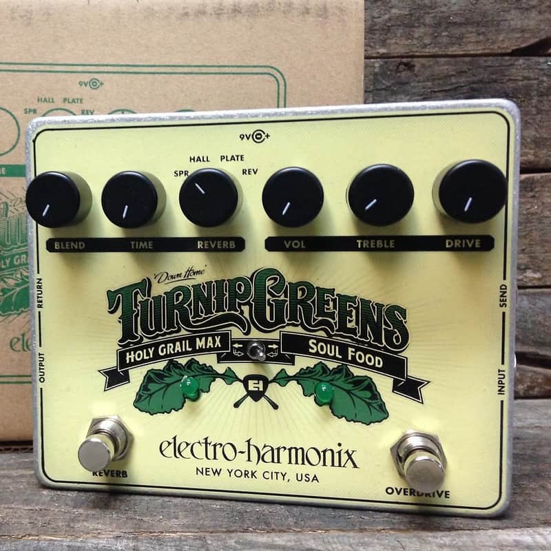 Electro-Harmonix Turnip Greens Multi-Effect Pedal | Reverb