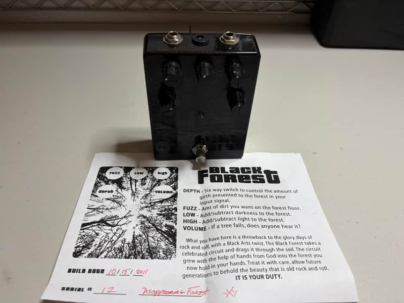 Black Arts Toneworks Black Forest