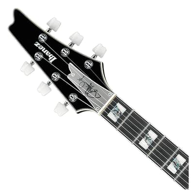 Used Ibanez PS10BK Paul Stanley Signature Electric Guitar - Black image 4