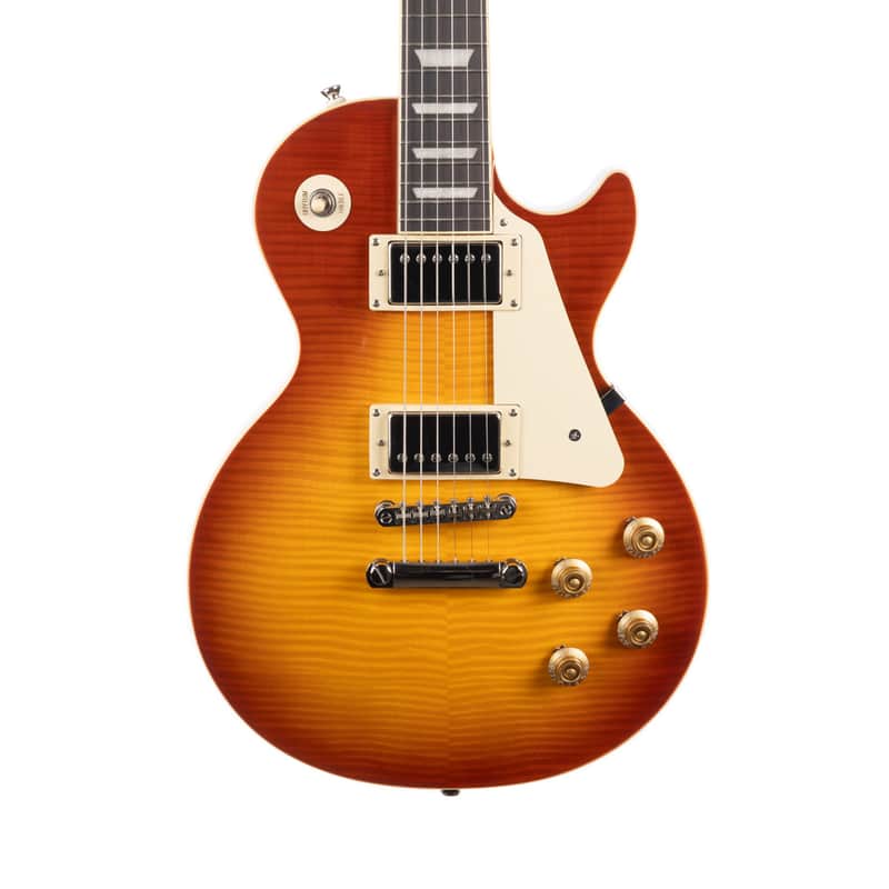 Used Epiphone Les Paul Standard '50s Figured - Washed Cherry Sunburst image 1