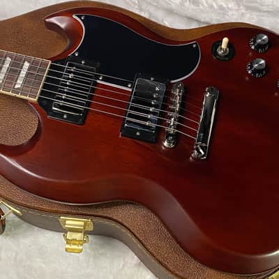 NEW ! Gibson SG Standard '61 Stop Bar - Faded Vintage Cherry - Only 6.1lbs - Authorized Dealer - G07391 image 1