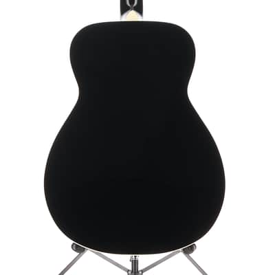 Fender California Vintage Malibu Acoustic Electric Guitar WC Gold Pickguard, Matching Headstock -Black (P) (03808) image 2