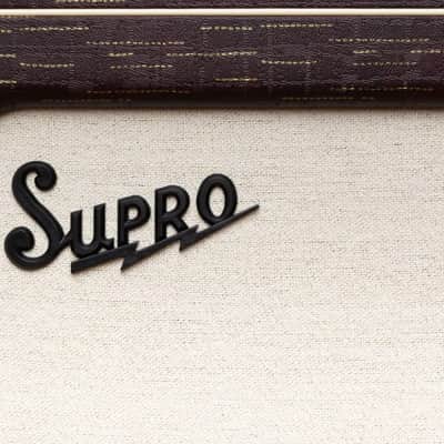 Supro Ambassador 2x10 - 35W/50W Combo - Burgundy Gold Scandia (1630RCBUR) | image 7