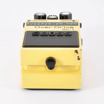 Boss SD-1 Modified FuzzFusion SuperOverdrive Clipping 1N34A&LED3mm Used From Japan #JJ79777 image 14