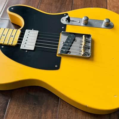 Nash Guitars Model T-52 Humbucker Neck Butterscotch Blonde Maple Neck NG5917 image 8