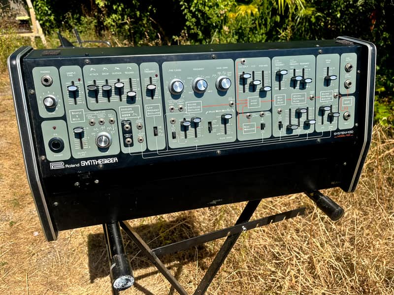 Roland System 100 Model 102 Expander 1975 - 1979 - Black image 1