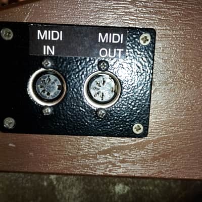 Oberheim DX with Midi - Vintage 1983 - SchwarzBlau image 3