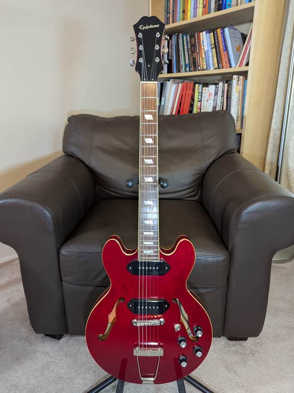 Epiphone Casino Coupe, Lollar Pickups, Gotoh Tuners - Hollowbody image 1