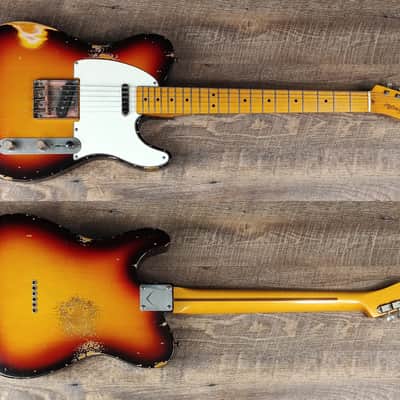 MyDream Partcaster Custom Built - Relic'Art Sunburst Asyllum image 1