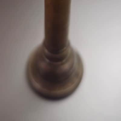 Vintage Mouthpiece Wind Trumpet Brass Early Soviet Union 1920s image 8