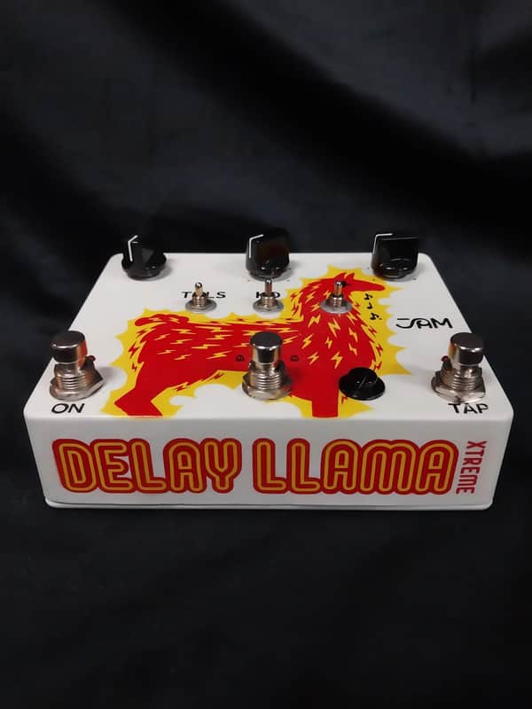JAM Pedals Delay Llama Xtreme - White image 1