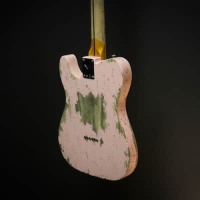 Fender Fender Custom Shop 1951 HS Telecaster - Super Heavy Relic Shell Pink 2024 - Super Heavy Relic Shell Pink image 11