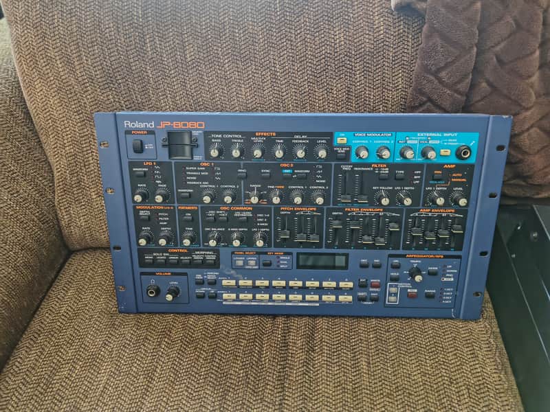 Roland JP-8080 Synthesizer Module 1998 - 2002 - Black image 1