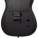 Schecter PT Electric Guitar. Black Ops Satin Black Open Pore
