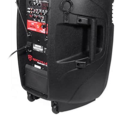 Rockville 15" Portable Karaoke Machine/System w/ (2) Wireless Microphones+LED's image 6