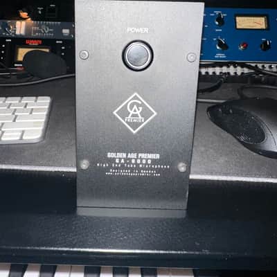 Golden Age Premier GA8000 Large Diaphragm Multipattern Tube Condenser Microphone 2020 - Present - Black image 8