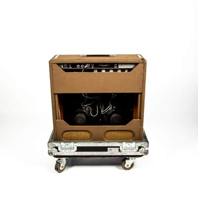Fender Concert Amp With Fender Reverb Tank Owned by Brian Setzer image 4