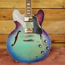 Epiphone ES-335 Figured Semi-Hollow Electric Guitar -  Blueberry Burst