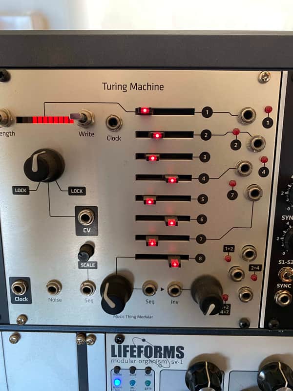 Music Thing Modular Turing Machine MK1 post 2000? - metallic image 1