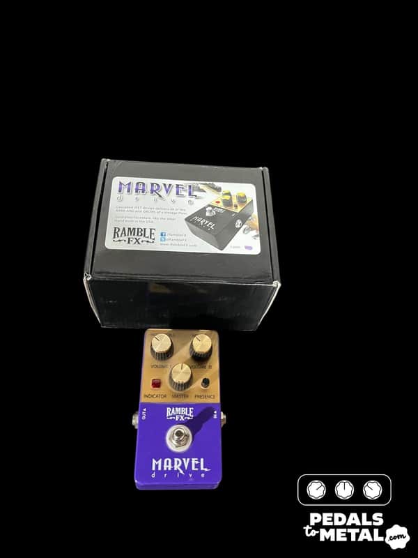 Ramble FX MARVEL Drive ギターエフェクター Ramble FX MARVEL drive ギターエフェクター Ramble FX MARVEL Drive