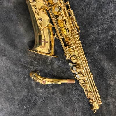 Yamaha YAS-62 Purple Logo (1982-1983) - Gold Lacquer image 2
