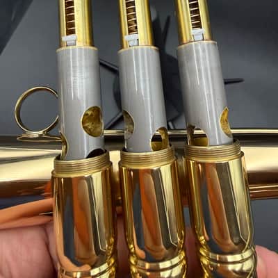Conn Vintage One 1FG Flugelhorn – Gold Brass – Fred Powell Design – Eastlake Era – NAMM Demo image 9
