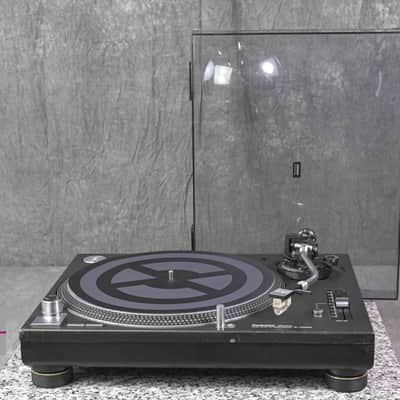 Technics SL-1200MK5 Black Direct Drive DJ Turntable in Good Condition image 1