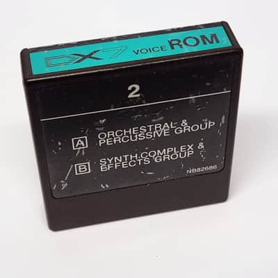 Yamaha DX7 Voice ROM Cartridge #2 Orchestral Percussive Synth & Effects image 2