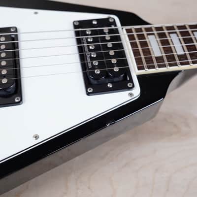 Edwards V E-FV-120D 1990s Black Seymour Duncan Pickups ESP Made in Japan MIJ w/ Bag image 8