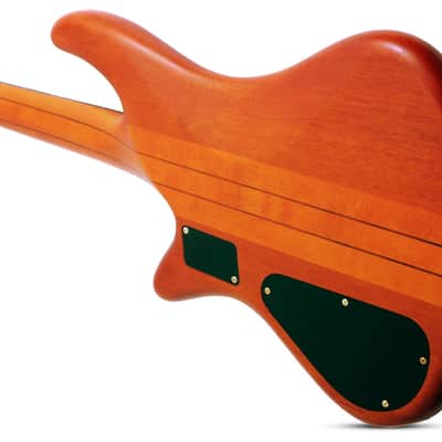 Schecter Stiletto Studio-4 bass in Honey Satin image 6