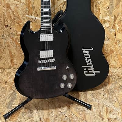Pre Owned Gibson 2022 SG Modern - Trans Black Fade Inc. Case image 5