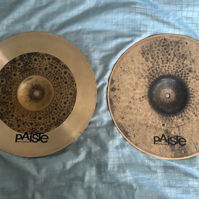 Paiste 14" Signature Dark Energy Mark I Hi-Hat Cymbals (Pair) 2004 - Present - Traditional image 6