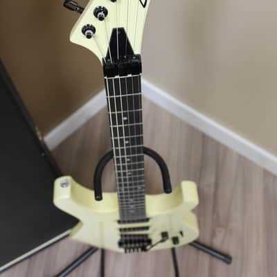 Rare 1985 Larrivee RS-4 Vintage White Electric Guitar (OHSC) image 4