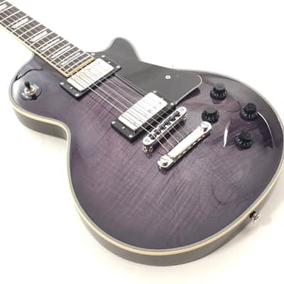 Agile AL-3200MCC-27 Black Flame Baritone Electric Guitar in 27 Inch Scale image 5
