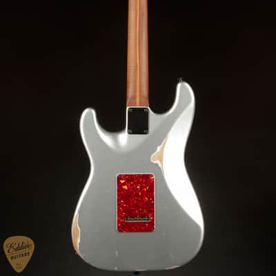 2023 - Suhr Eddie's Guitars Exclusive Classic S Antique Roasted - Firemist Silver image 5