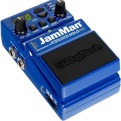Digitech JamMan Solo HD Stereo Looper Pedal - Bundle with 2 Patch Cables and FS3x 3 Button Footswitch image 3