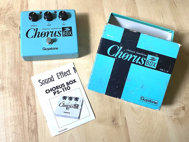 70‘s Guyatone Chorus Machine PS 110 made in Japan with OB and instructions image 1