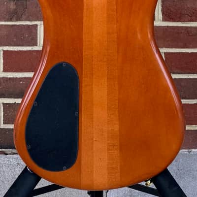 Spector Euro 4 Doug Wimbish Signature Limited Edition, Amber Aged Relic, Figured Maple Top, Plain Maple Body, 3pc Hard Rock Maple Neck, Rosewood Fretboard, EMG DW Pickups, Spector Legacy Preamp, Gig Bag, SN# NB22919 image 7
