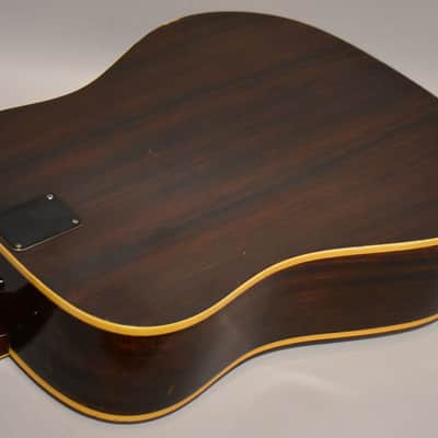 c.1970's Aria 12-String Acoustic Guitar Natural image 11