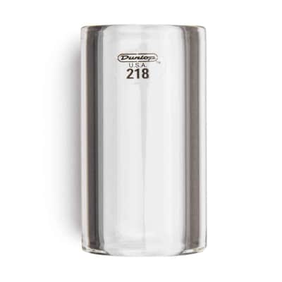 Dunlop 218 Pyrex Glass Bottleneck Guitar Slide Short Heavy image 2
