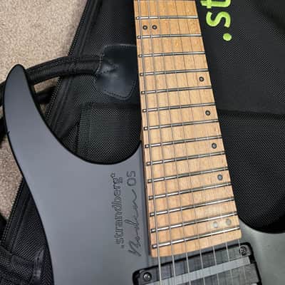 Strandberg Guitars Boden OS 7 MIK with Maple Fretboard 2015 - 2016 - Black image 10