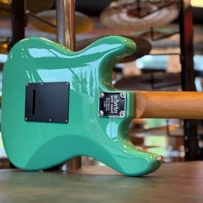 Schecter Nick Johnston Traditional with Ebony Fretboard 2020 - Present - Atomic Green image 6