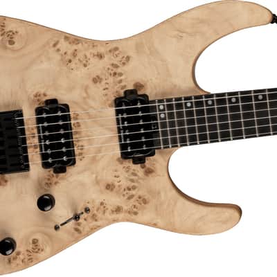 Charvel Pro-Mod DK24 Electric Guitar. HH HT E Mahogany with Poplar Burl, Ebony Fingerboard, Desert Sand image 6